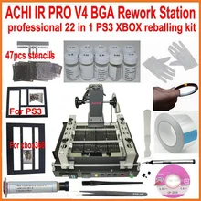 Нового ACHI IR PRO SC V4 BGA паяльная станция+ профессиональная реболлинг набор для реболлинга для xbox360 ps3 WII игровые консоли ремонт
