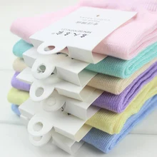 Лидер продаж, модные дизайнерские качественные весенне-осенние зимние женские носки для девочек однотонные костюмы ярких цветов, размеры 34-41, милые короткие носки