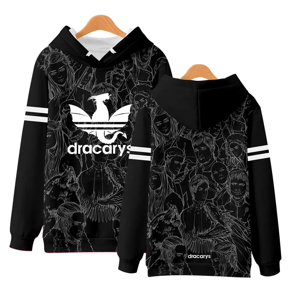 Dracarys هوديس و بلوزات الرجال/النساء المطبوعة الخريف من عروش أم التنينات بلوزات Moletom Feminino Inverno Dracarys هوديس و بلوزات الرجال/النساء المطبوعة الخريف من عروش أم التنينات بلوزات Moletom Feminino Inverno