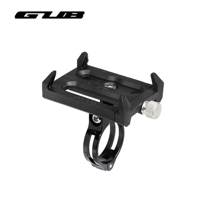 

GUB Anti-Slip Universal Bicycle Phone Holder Mount Bracket For 3.5-6.2inch smartphone Cycling Bike Handlebar Clip Stand Black