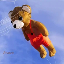 Высококачественный нейлоновый материал power Bear Windsock для пилотных воздушных змеев хороший Летающий воздушный змей фестиваль