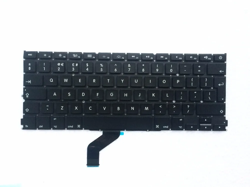 

HoTecHon NEW A1425 UK Keyboard for MacBook Pro Retina 13 inch 2012 2013