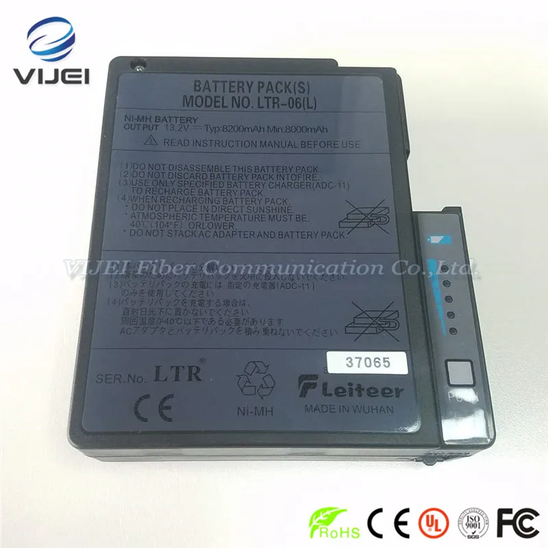 

8200mAh LTR-06 Battery Fujikura FSM-50S FSM-50R FSM-17S FSM-17R Optical Fiber Fusion Splicer Battery BTR-06
