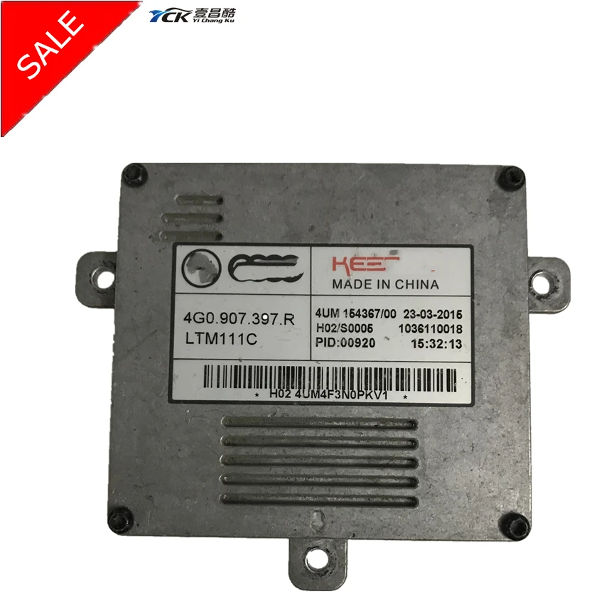 

1PC YCK 4G0.907.397.P / 4G0.907.397.R Original LED Driver DRL Modul Control Unit 4G0907397P 4G0907397R (Genuine and Used)