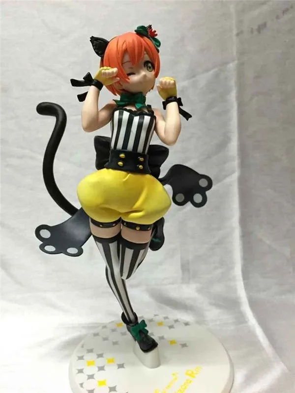 Alter Love Live Figuras Lovelive School Idol Festival Hoshizora Rin Cat PVC Action Figure Model Toys Brinquedos 23cm (7)