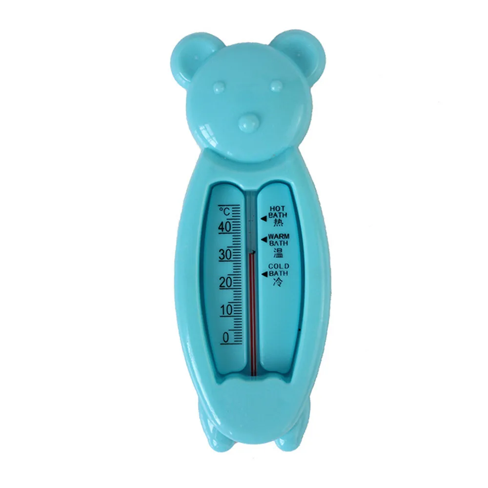 Dibujos animados flotante oso beb/é term/ómetro de agua ba/ño para ni/ños ni/ños lindos juguetes de pl/ástico Tub Sensor de agua