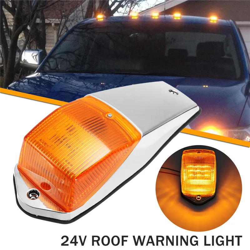 Buy 24V 33led Car Roof Warning light Amber Running