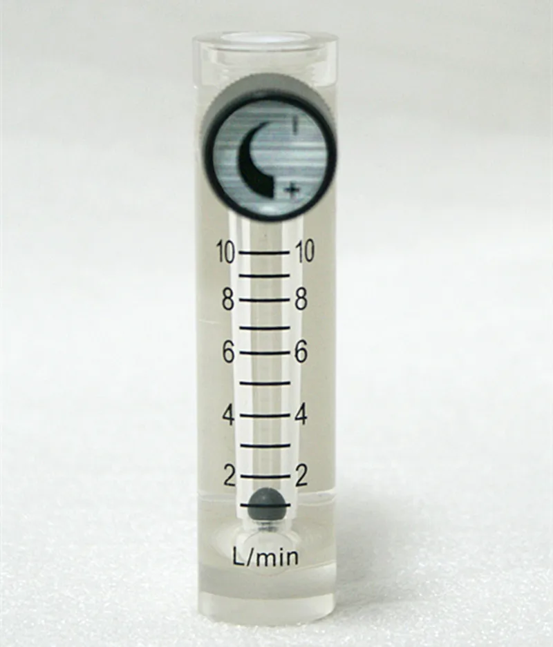 

1-10LPM air flow meter for gas air oxygen flowmeter indicator Counter Height 115mm