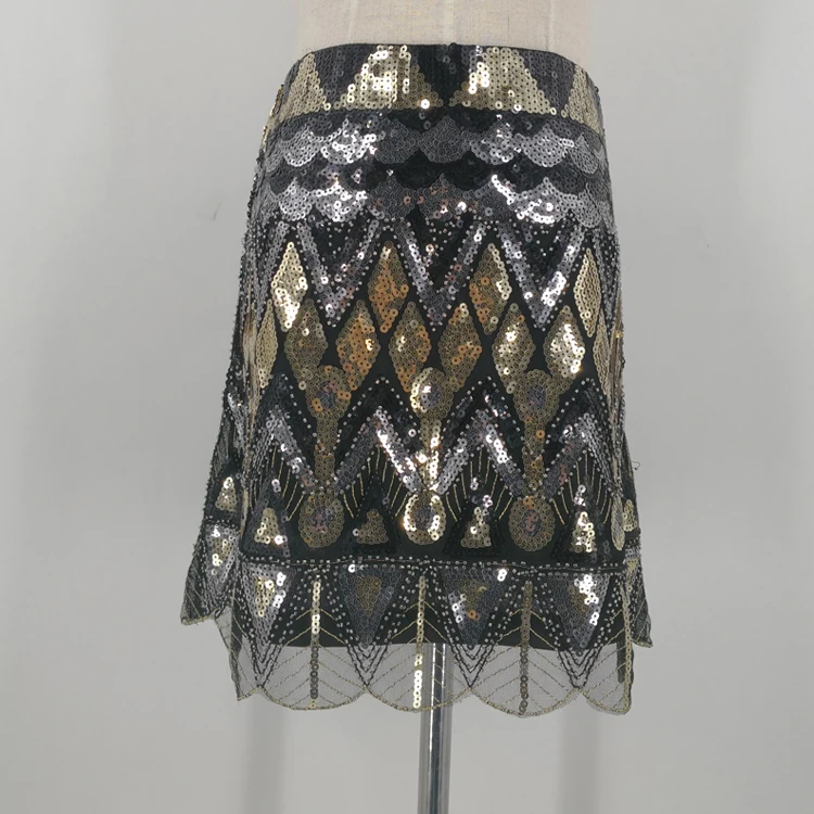 sequin bead skirt 151 (7)