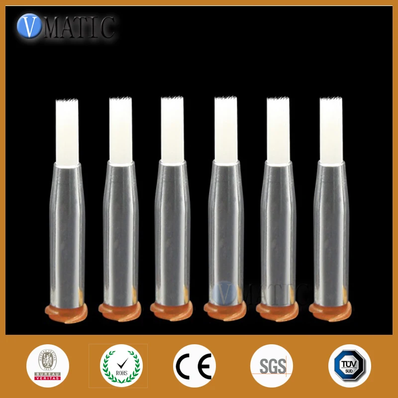 Free Shipping 10Pcs 15G Did 4mm Brush Glue Dispensing Needle Tip Nozzle Wool Brushin Valve