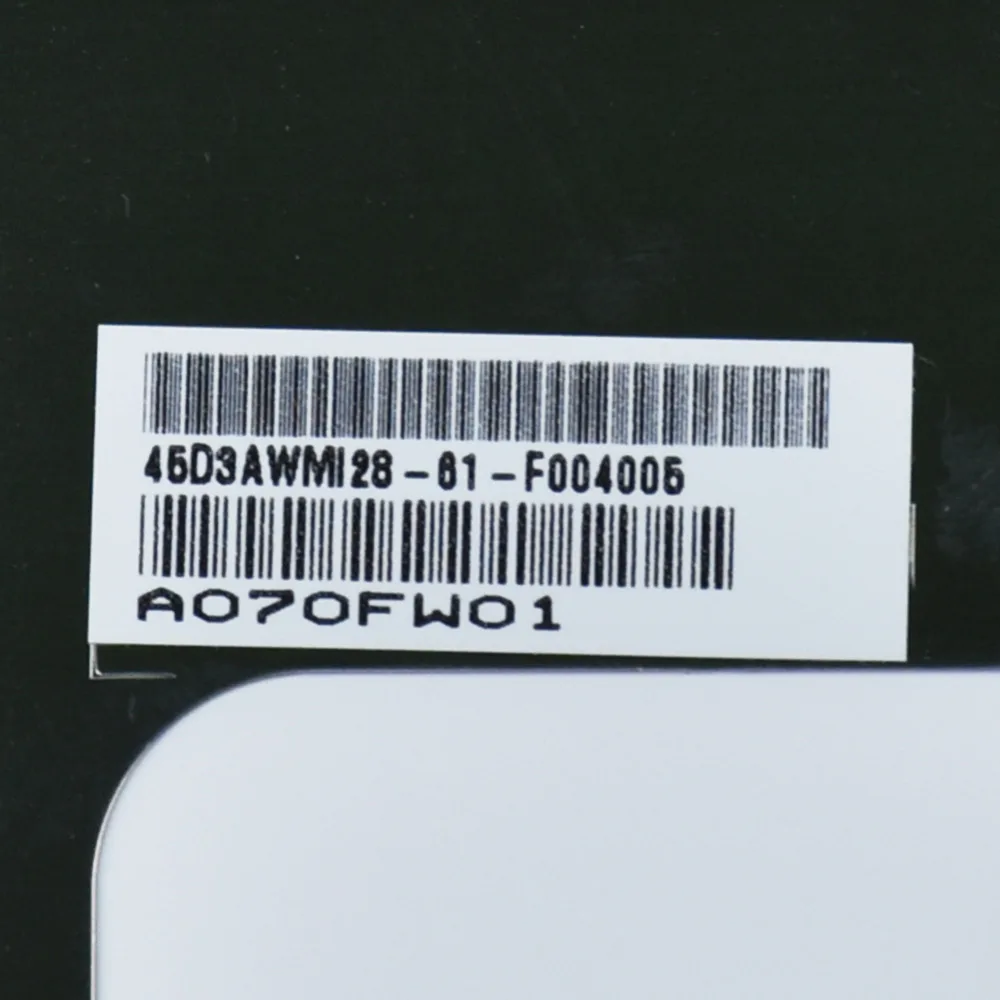 Новинка 7 дюймовый ЖК экран для AUO C070FW01 V0 панель дисплея 480(RGB)* 234 FPC 26