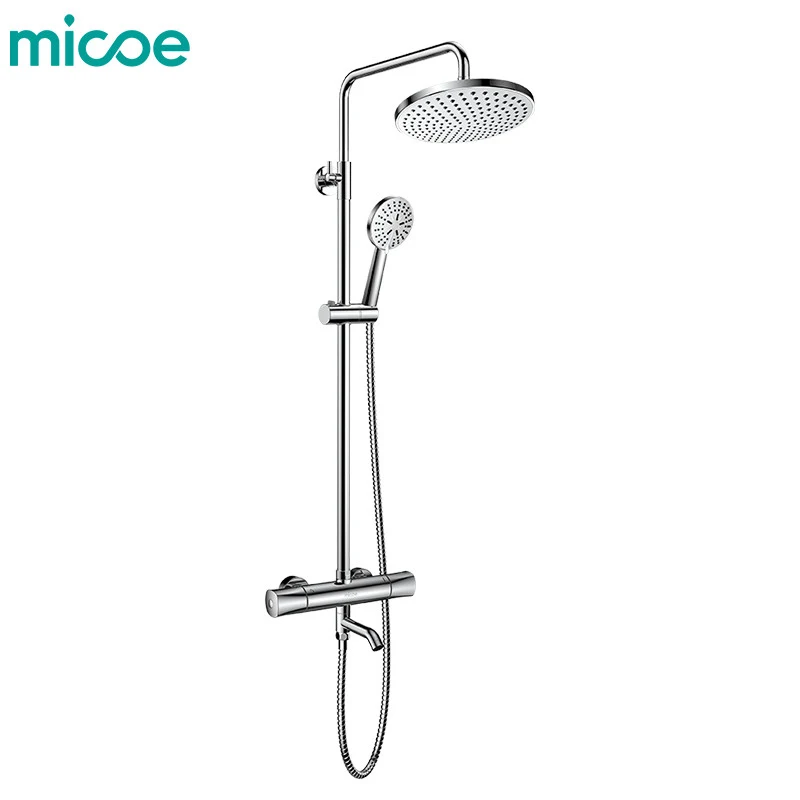 Micoe Bathroom Rainfall Shower Set Intelligent Thermostatic Bath Shower  Faucets Thermostatic Mixing Valve Shower Tap