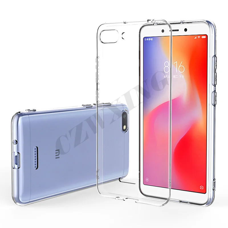 Transparent Case Xiaomi Redmi 6A Case Redmi 6A Case Soft Silicone Back Cover Phone Case Xiaomi Redmi 6A Redmi 6 A Redmi6A (4)
