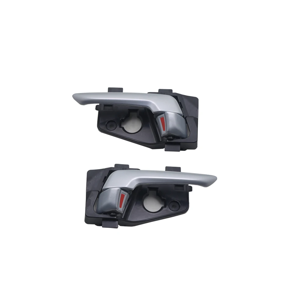 2 шт. передние пары внутренней дверной ручки для KIA Picanto 2011-C FRONT RH LH R: серебристый