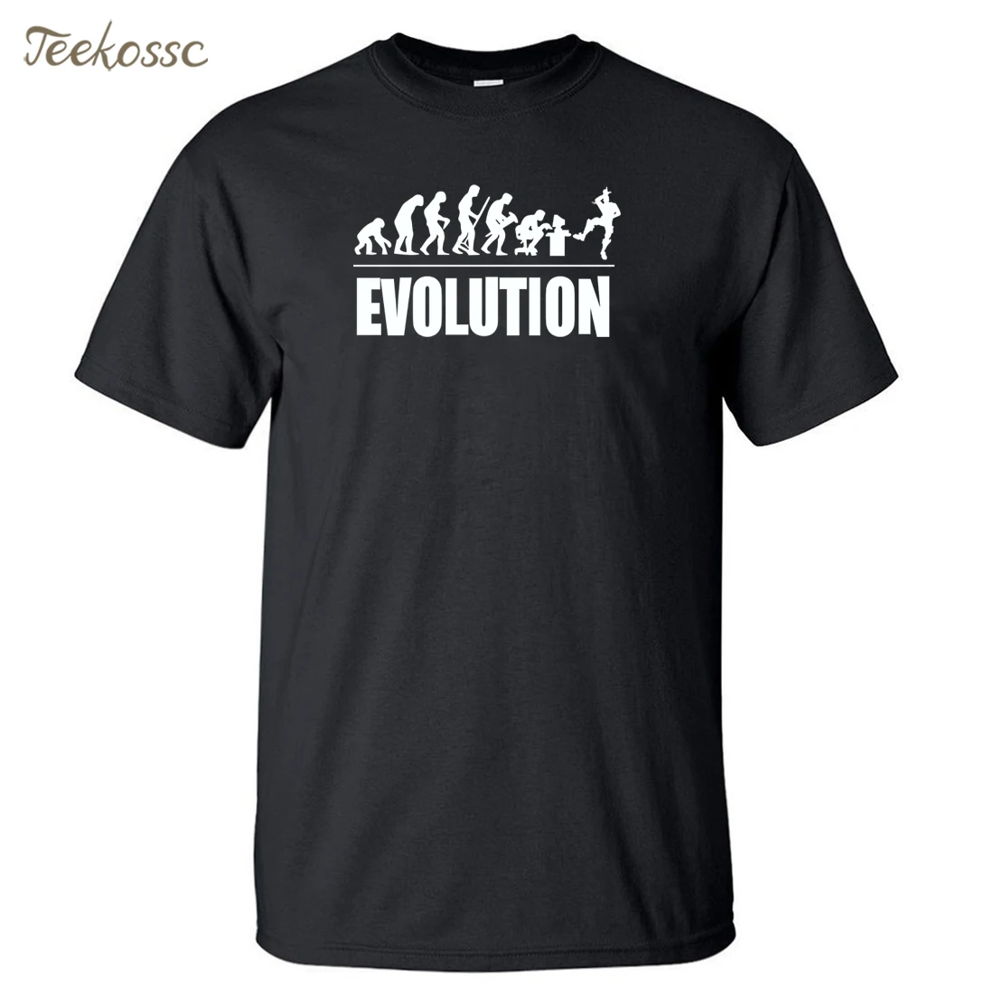 Мужская футболка с надписью Evolution Виктории рояль Новинка лета 2018 | одежда