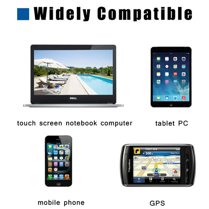 plate style stylus pen touch pen 2 in 1 with black silicon-05