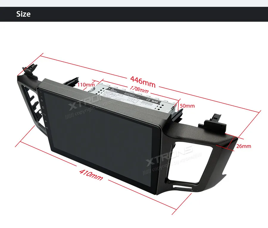 Excellent 10.1" Android 7.1 Car Stereo Radio Player RCA GPS Canbus DAB+ OBD WIFI NO DVD For Toyota RAV4 2013 2014 2015 2016 2017 24
