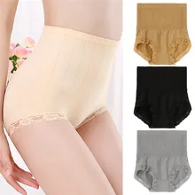 Seamless Girdle Panties Women Underwear Floral Bowknot Panties Sexy Lace Shapewear String Thong Hollow Briefs Lingerie Intimates