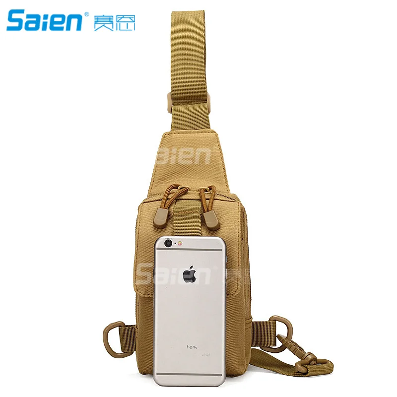 Outdoor Tactical Chest Pack Shoulder Backpack Canvas Unbalance Pack Crossbody Bag Shoulder Bag Chest for Men