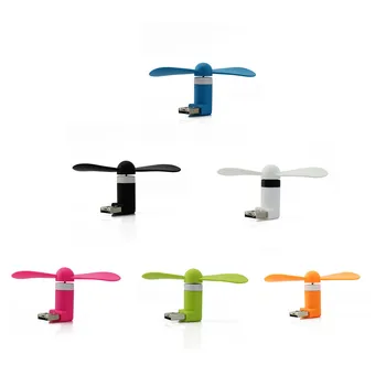 

Two in one Mini Travel Portable USB Fan CellPhone Micro Cooling Cooler OTG USB For Kids Silent PC Laptop Notebook Andriod Phone