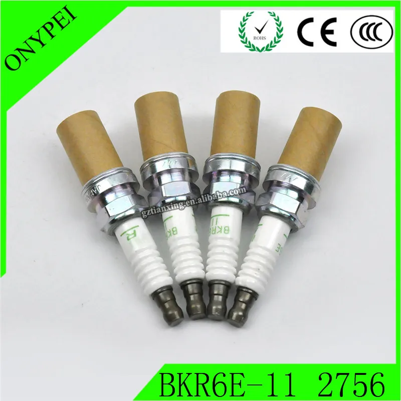 Высокое качество 4 шт. BKR6E-11 2756 Свеча зажигания для Huyndai BKR6E 11 BKR6E11