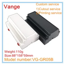 2 шт/лот два цвета ABS Материал пластиковый корпус diy вентиляционные отверстия 88*158*59 мм для терминалов блок проект