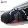 Personalized 6x4.5x3.5 Meters Inflatable Black Passage For Event / Football Type Air-blown Tunnel Tent - BG-T0122 3