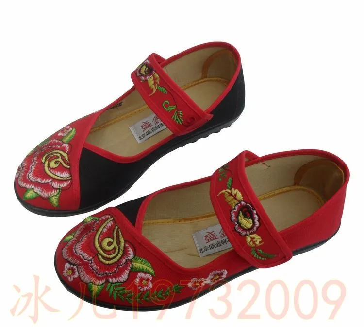 Унисекс для китайского кунг-фу обувь высококачественные, традиционные хлопчатобумажной ткани Туфли без каблуков Тай Чи Wing Chun удобная и дышащая