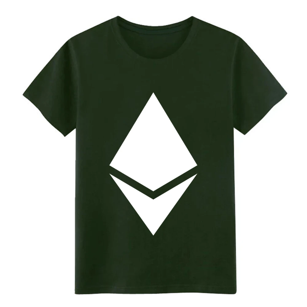 Men's Ethereum ETH cryptocurrency t shirt Design 100% cotton round Neck Leisure Famous Comical Spring Letters shirt Men's Ethereum ETH cryptocurrency t shirt Design 100% cotton round Neck Leisure Famous Comical Spring Letters shirt