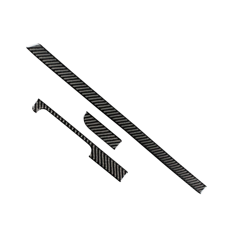 For volkswagen scirocco R LHD RHD Accessories 2009-2016 Carbon Fiber Interior Car Dashboard Decoration Strip Car-Styling Sticker