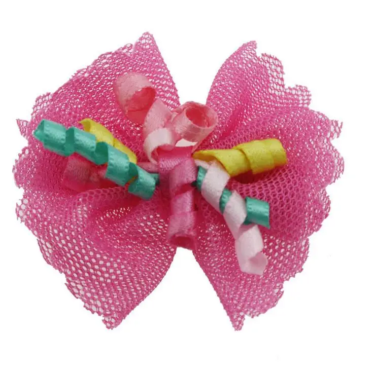 gauze ribbon with korker hairbow1