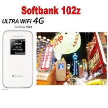 Ультра WiFi 4G SoftBank 102z LTE Мобильная точка доступа Wi-Fi