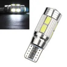 CYAN SOIL BAY W5W 10 led 5630 5730 SMD Projector Lens Canbus Error Free auto Clearance tail Lights T10 CAR Wedge NO OBC ERROR
