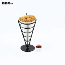 1pcs KTV dessert pastry basket of fried chicken snack Chips Mini Fry Basket Serving Food French Fries Basket Western Cafe Bar