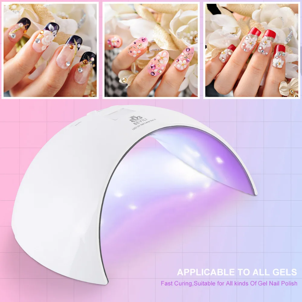 brand new 24W Nail Dryer Double light USB Nail Dryers Automatic sensing