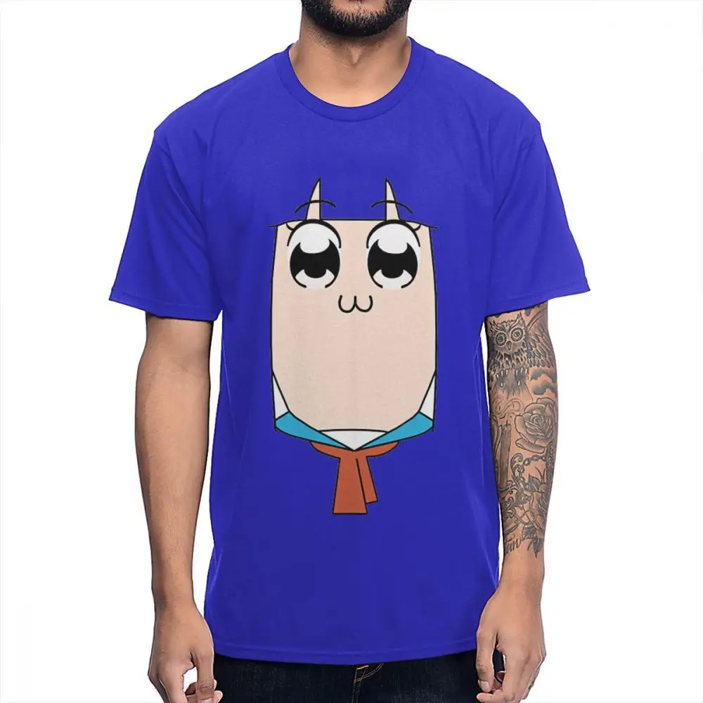 

Pipimi Face Tee Shirt Men's Quality 3D Print Pop Team Epic Round Collar Plus Size Homme Tee Shirt
