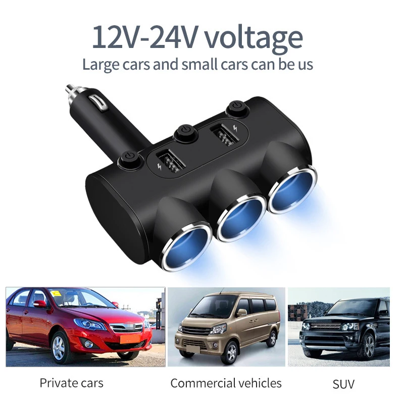 Thbelieve 2018 New Products 2 USB Car Chargers 5V 2.1A Fast Charging Auto-Chargers For Mobile Phone Hot Selling Car Charging (13)