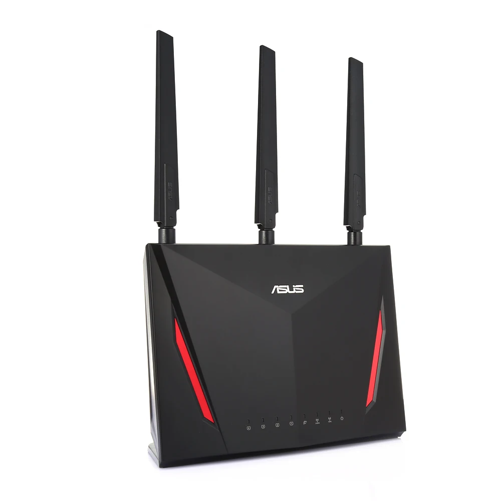 ASUS RT AC86U 2900 Мбит/с беспроводной Wi Fi маршрутизатор двухъядерный 512 Мб ОЗУ 256 ПЗУ 1 8 ГБ