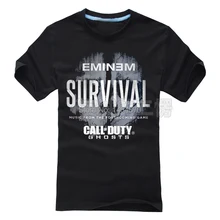 3 вида конструкций уличной Eminem выживания уличный стиль брендовая рубашка 3D Череп Панк Фитнес хлопок скейтборд в стиле хип-хоп Camiseta
