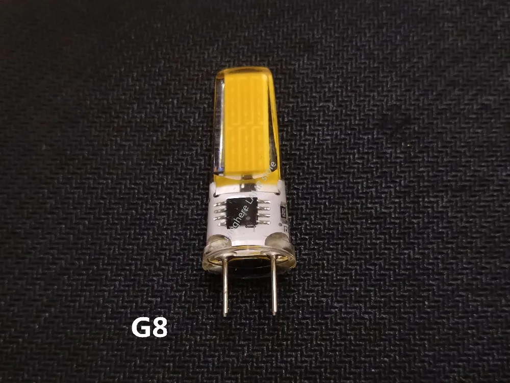 10 шт. G8 светодиодный COB GY6.35 G8 110V 220V затемнения светодиодный GY6.35 110V Светодиодный G8 220V cob2508 затемнения светодиодный g6.35 220v cob2508 с украшением в виде кристаллов светильник