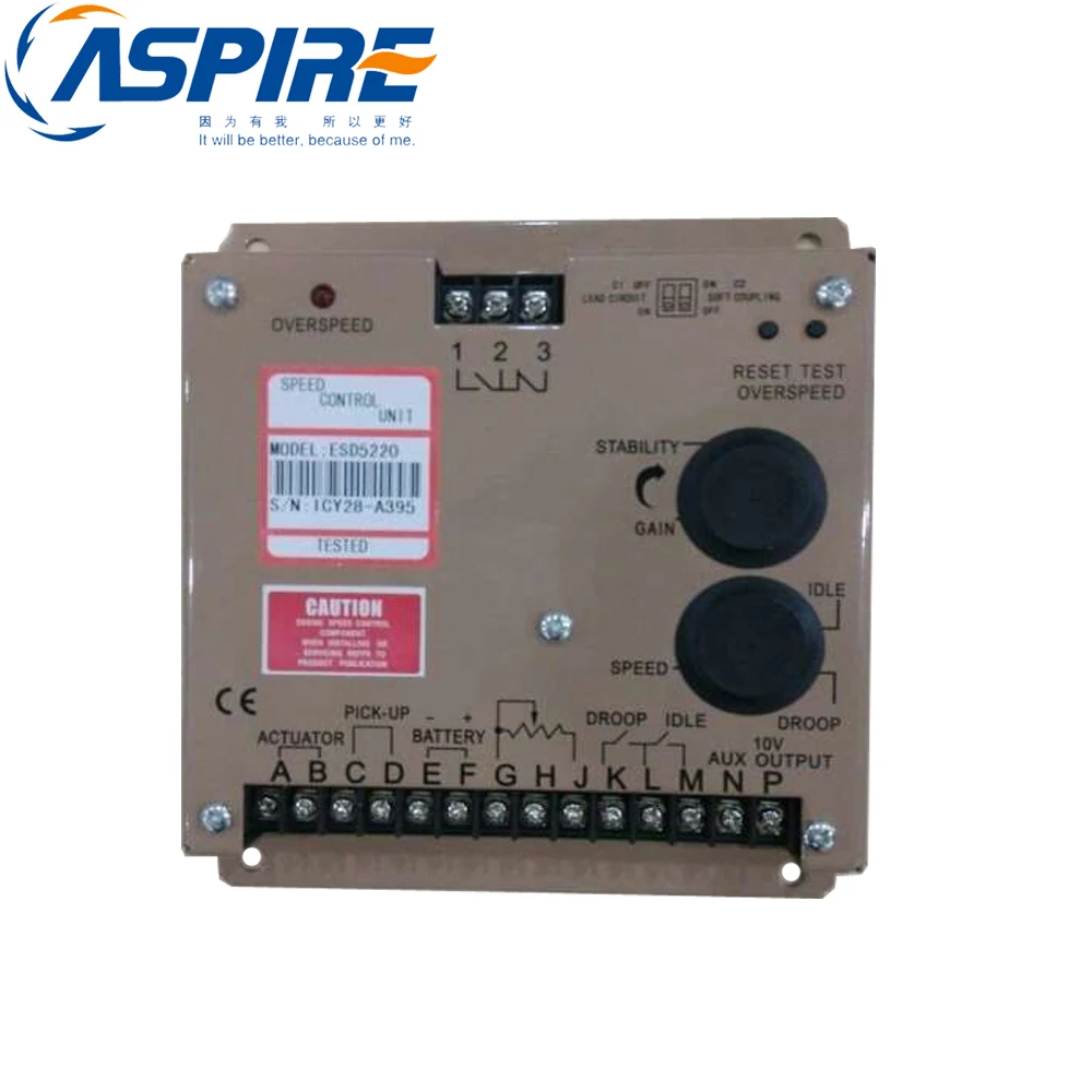 

esd5220 speed governor.generator speed regulator
