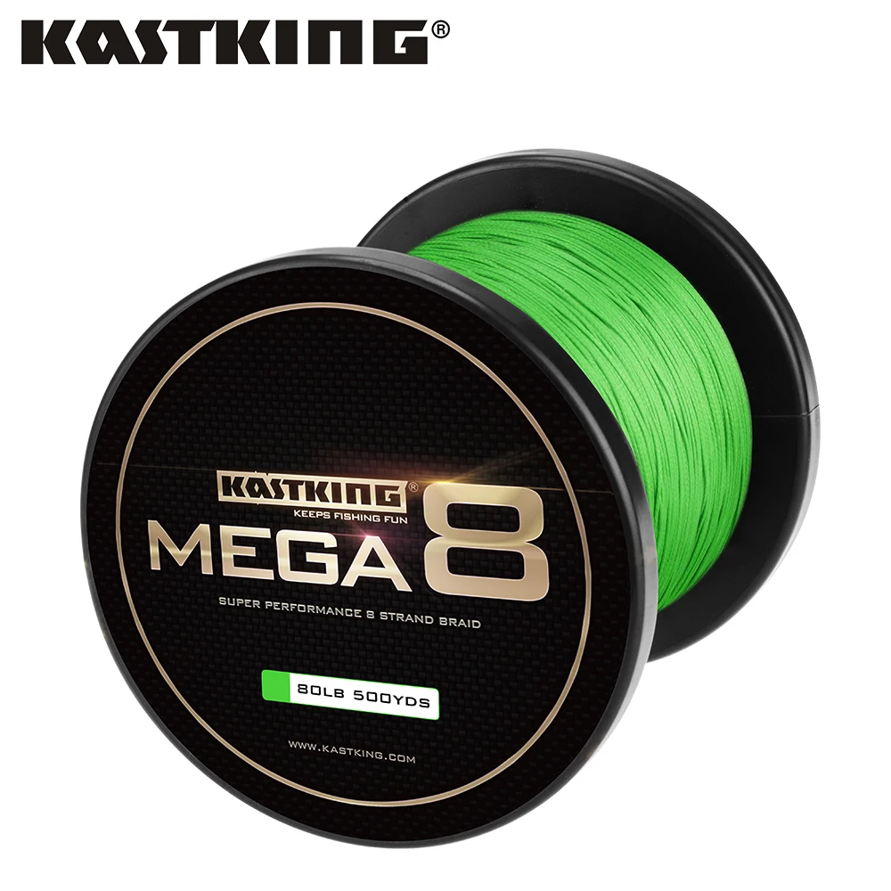 

KastKing 457M 10-80LB Braided Fishing Line for Carp Fishing Green Yellow Multilfilament Braid Line pesca Lake River Fishing