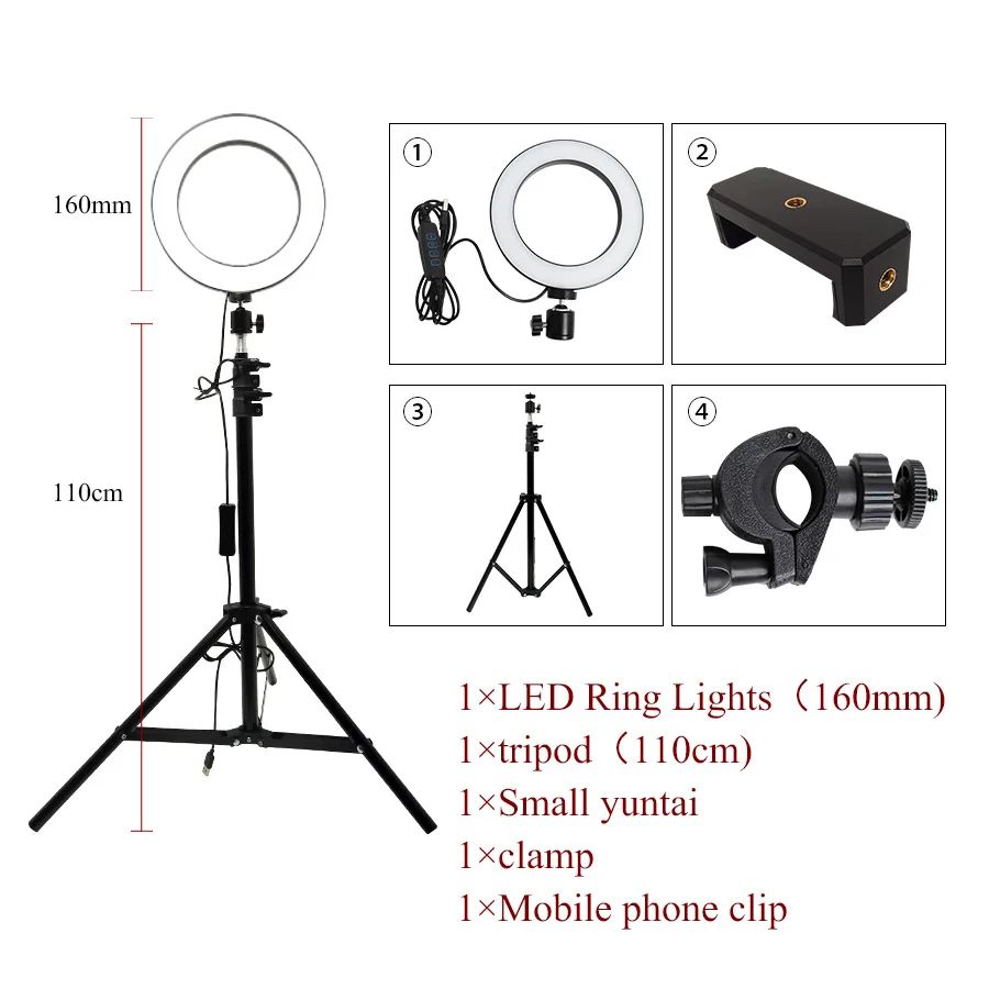 Мезхер светодиодный кольцевая лампа 72 шт. светодиодный фотографии затемнения светодиодный кольцевой светильник с автоспуском макияж пояс 110 см/150 см/210 см штатив-Трипод - Цвет: Белый