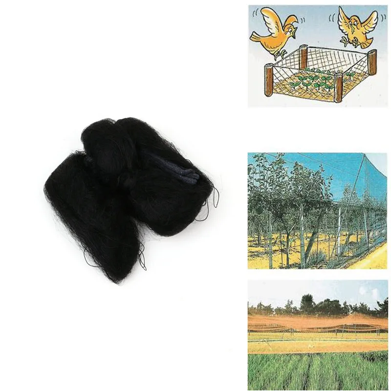 3x16 м Черные анти-птица-предупреждения сетки сетка для урожай плодов растение дерево