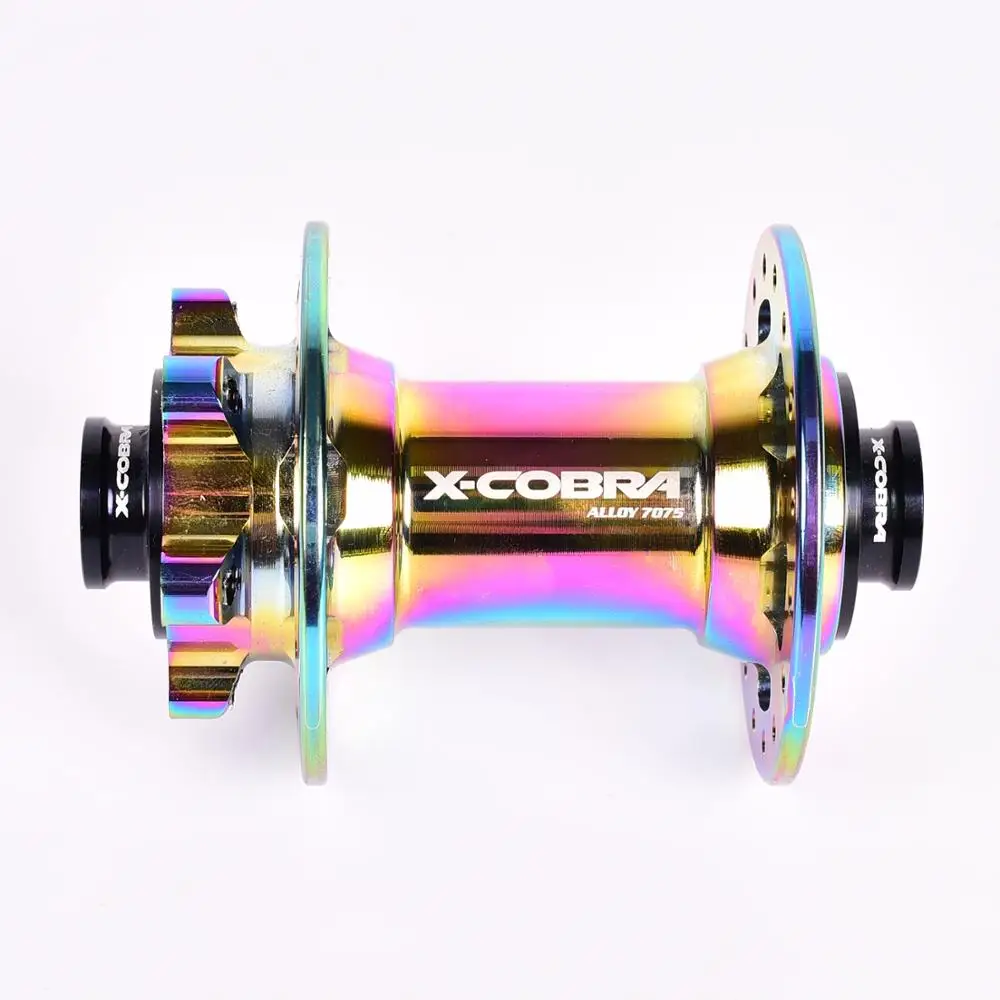 Велосипедная ступица X Cobra rainbow 144 ступицы для горных велосипедов 4 подшипника NBK