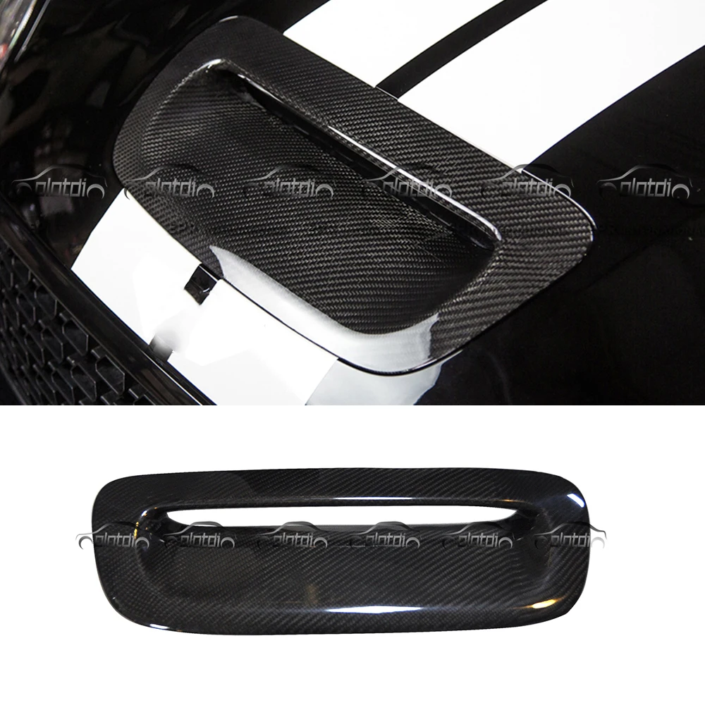 

for BMW MINI Cooper S R56 Real Carbon Fiber Bonnet Air Flow Intake Vent Scoop Decorative Covers