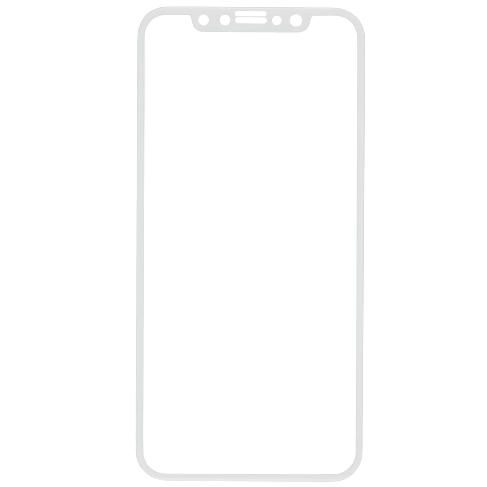 Защитное стекло Red Line для iPhone X Full Screen (3D) белое | Мобильные телефоны и аксессуары