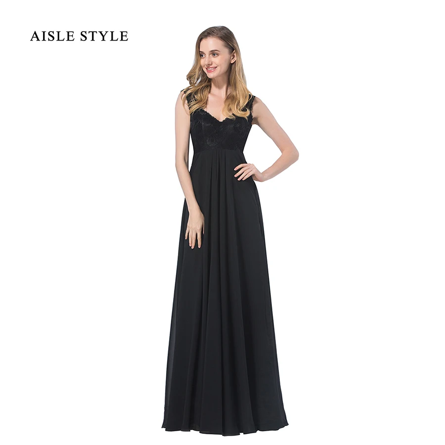maternity bridesmaid dresses black