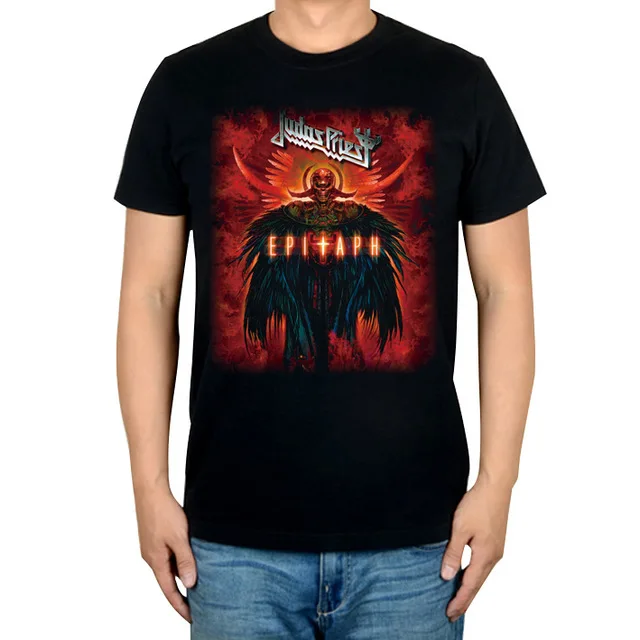 14 видов Judas Priest рок Бренд Harajuku рубашка 3D череп фитнес тяжелый металл хлопок мотоцикл футболка camiseta уличная - Цвет: 12