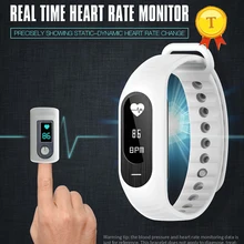 IP67 Водонепроницаемый Bluetooth Смарт-браслет Поддержка Push-сообщения точную частоту сердечных сокращений крови Давление Смарт Браслет для ios и android